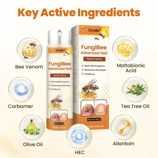 Timilk® FungiBee Advanced Nail Repair Spray