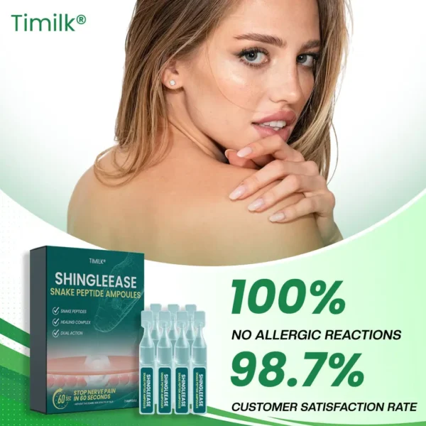 Timilk® ShingleEase Snake Peptide Ampoules