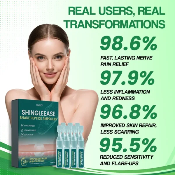 Timilk® ShingleEase Snake Peptide Ampoules
