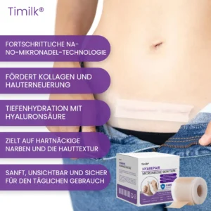 Timilk® HyaRepair Mikronadel-Hautpflaster