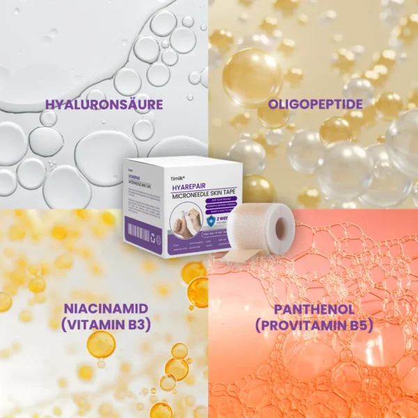 Timilk® HyaRepair Mikronadel-Hautpflaster