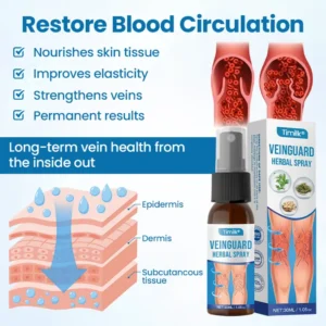 Timilk® VeinGuard Herbal Spray - Clinically Proven to Eliminate Varicose Veins in Just 7 Days!