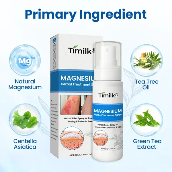 Timilk® Magnesium Herbal Treatment Spray